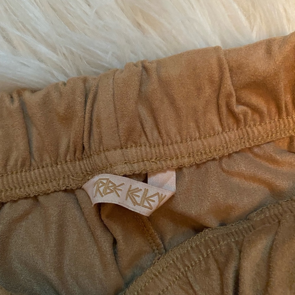 Tribe Kelley suede bells in camel